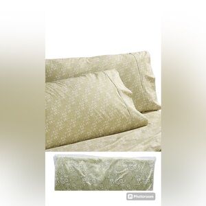 J. CREW LIMITED-EDITION KING SHEET SET IN LIBERTY® CAPEL FLORAL FABRIC NWT